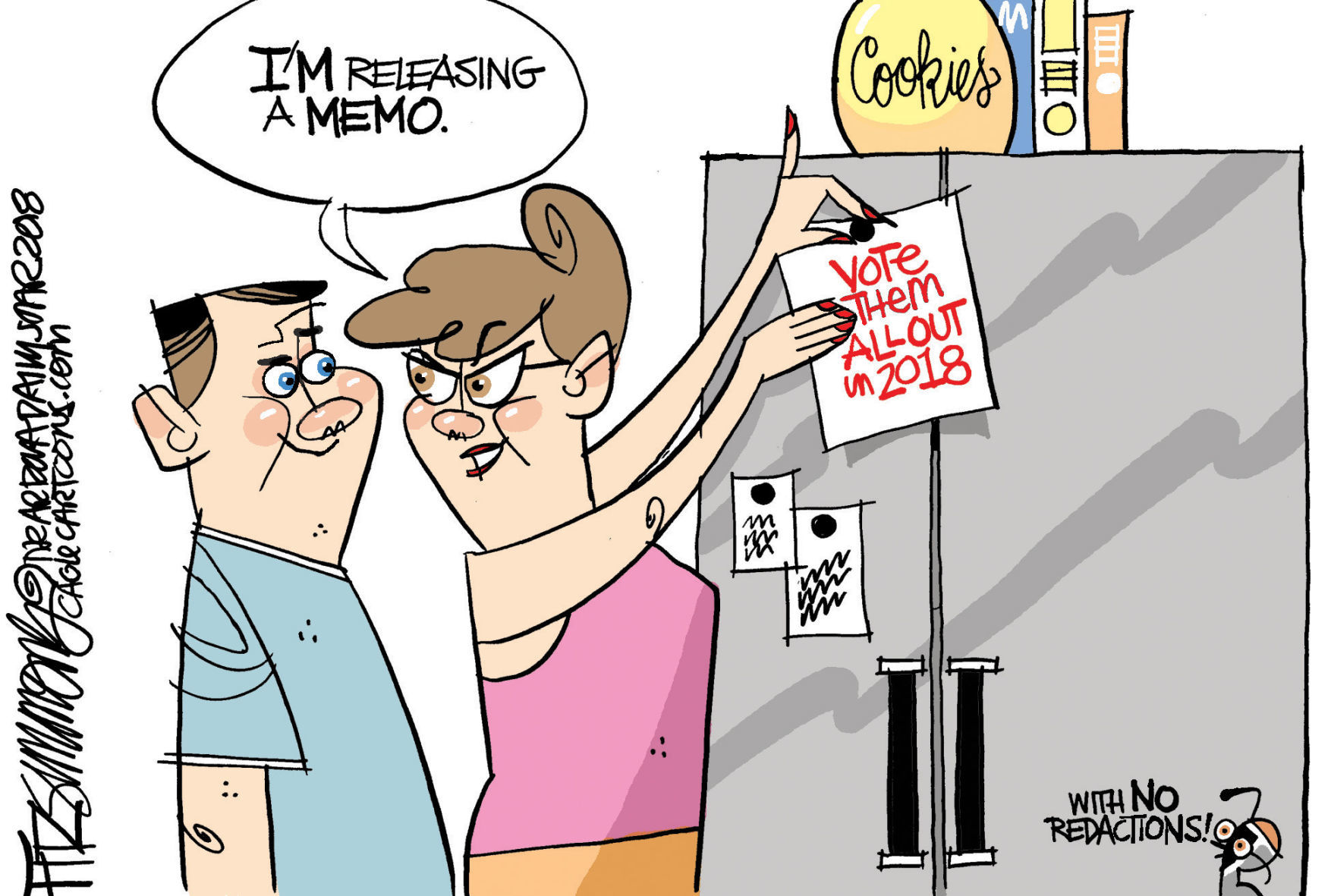 Daily Fitz Cartoon: Memo